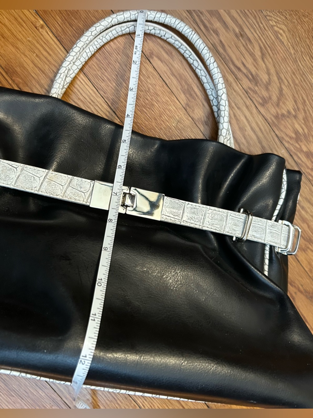 Vintage Carlo Pulicati Leather Handbag - Picture 7 of 11